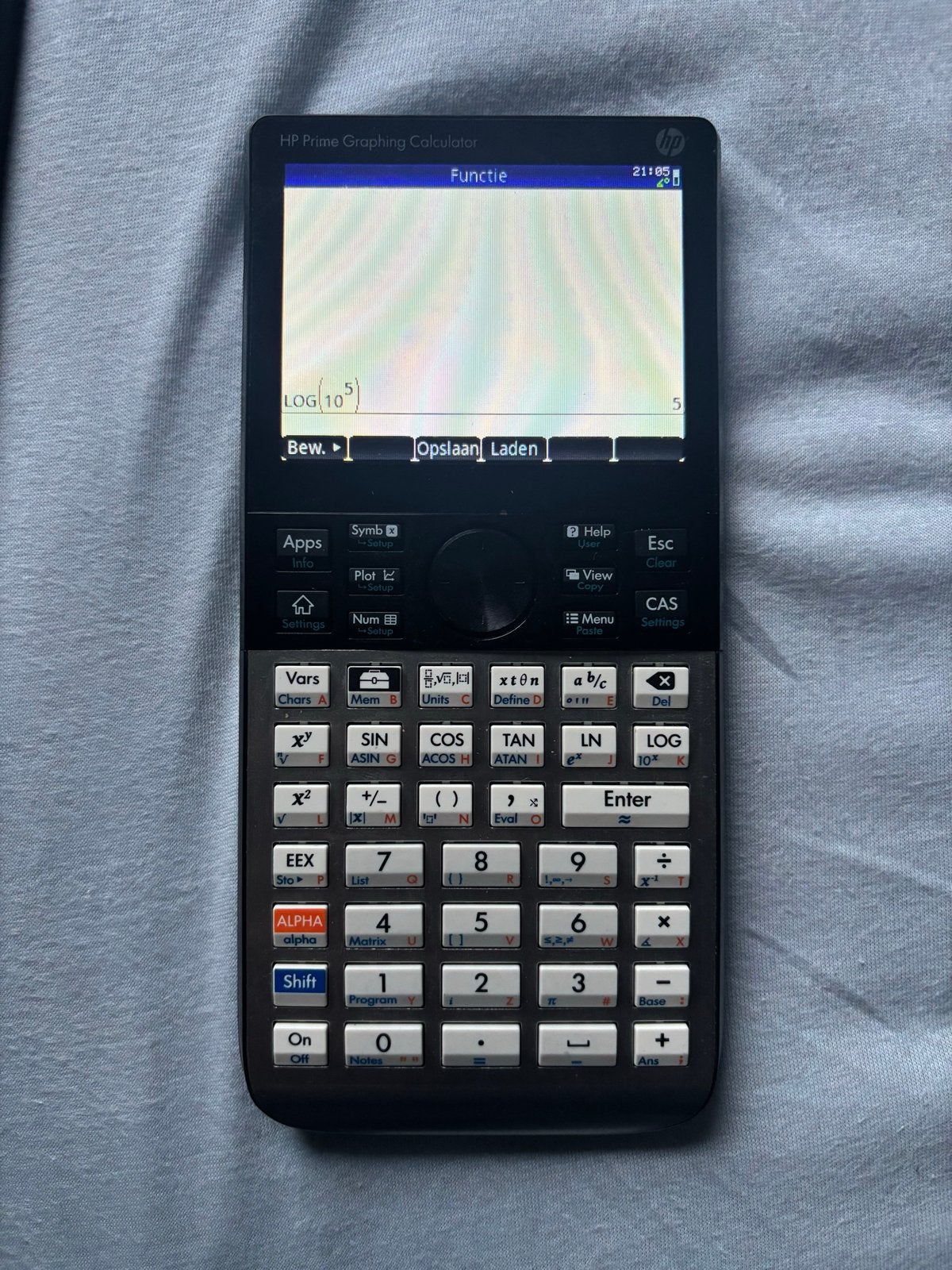 HP prime grafische rekenmachine met hoesje en oplader, Ophalen of Verzenden, Grafische rekenmachine, Zo goed als nieuw