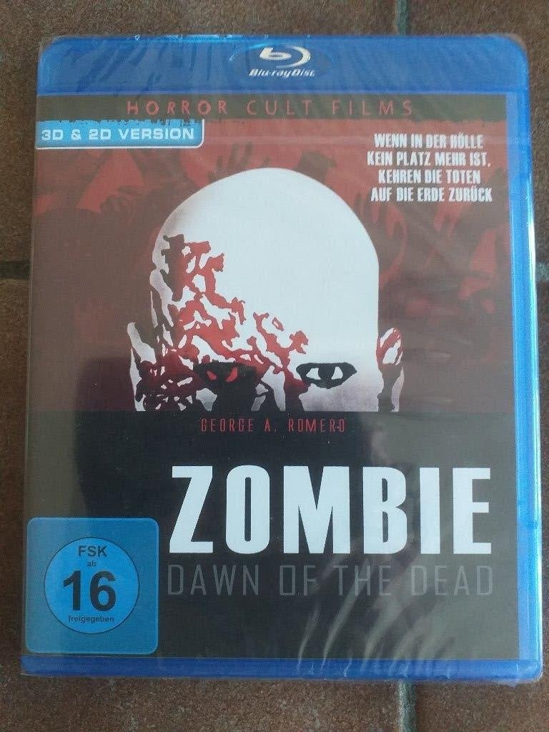 Zombie Dawn Of The Dead 3D/2D Bluray *Nieuw*, Cd's en Dvd's, Horror, Engels, Vanaf 16 jaar, Film