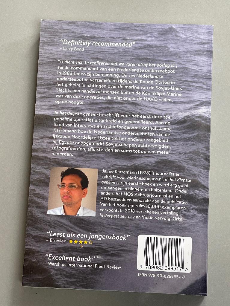 In het diepste geheim - spionage-operaties onderzeeboten, Verzamelen, Ophalen of Verzenden, Marine, Nederland, Boek of Tijdschrift