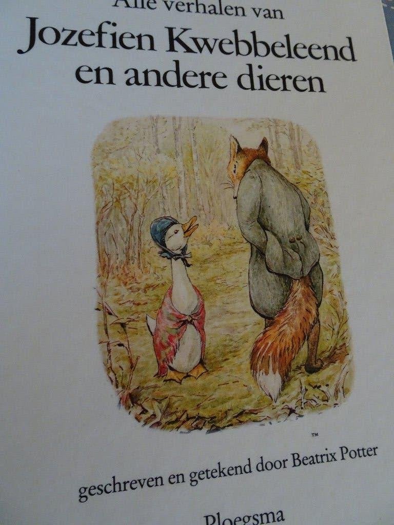 Beatrix potter  alle verhalen van Josefienkwebbel  eend, Boeken, Gelezen, 5 of 6 jaar, Jongen of Meisje, Ophalen of Verzenden