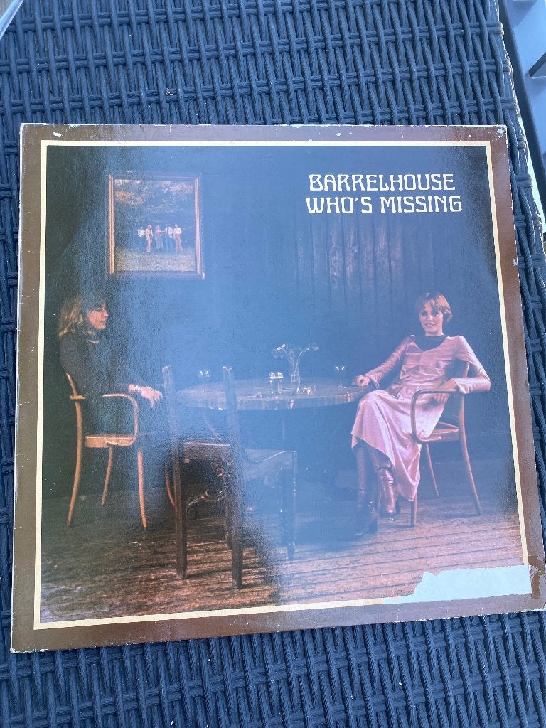 Barrelhouse - Who's Missing LP (1976) Bluesrock Vinyl, LP, Gebruikt, Bluesrock, Ophalen of Verzenden