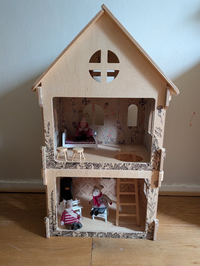 Poppenhuis, Ophalen, Zo goed als nieuw, Poppenhuis