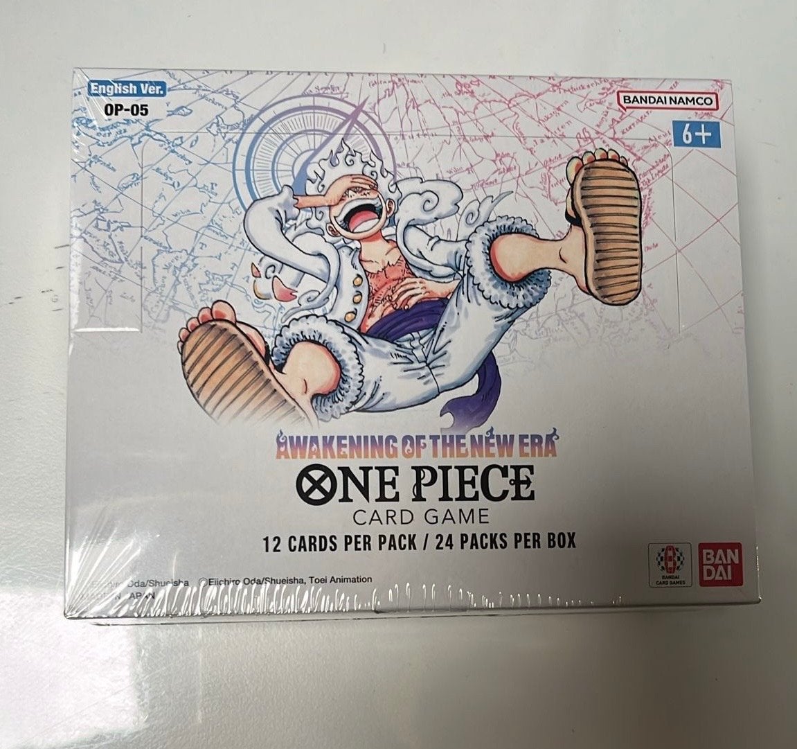 One Piece Tcg - OP-05 Awakening of the New Era Boosterbox, Ophalen of Verzenden, Nieuw, Boosterbox