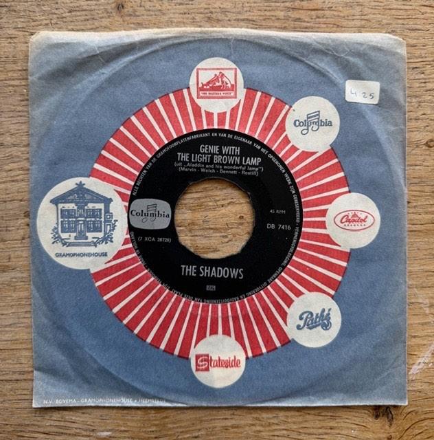 The Shadows - Genie with the light brown lamp, Originele persing, Ophalen of Verzenden, Gebruikt, Pop