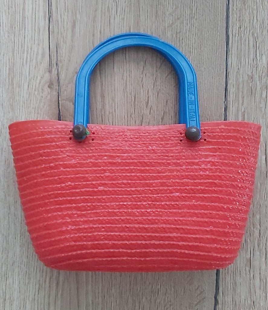 Vintage Tasje (20cm) Voor Kinderen Made in Italy (jaren 70)., Ophalen of Verzenden, Gebruikt