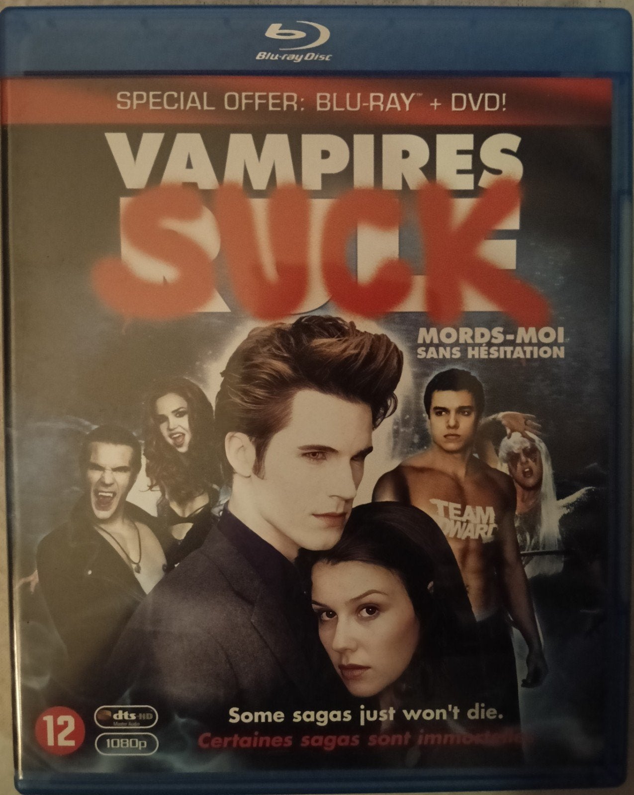 Vampires Sucks bluray, Ophalen of Verzenden, Zo goed als nieuw, Horror