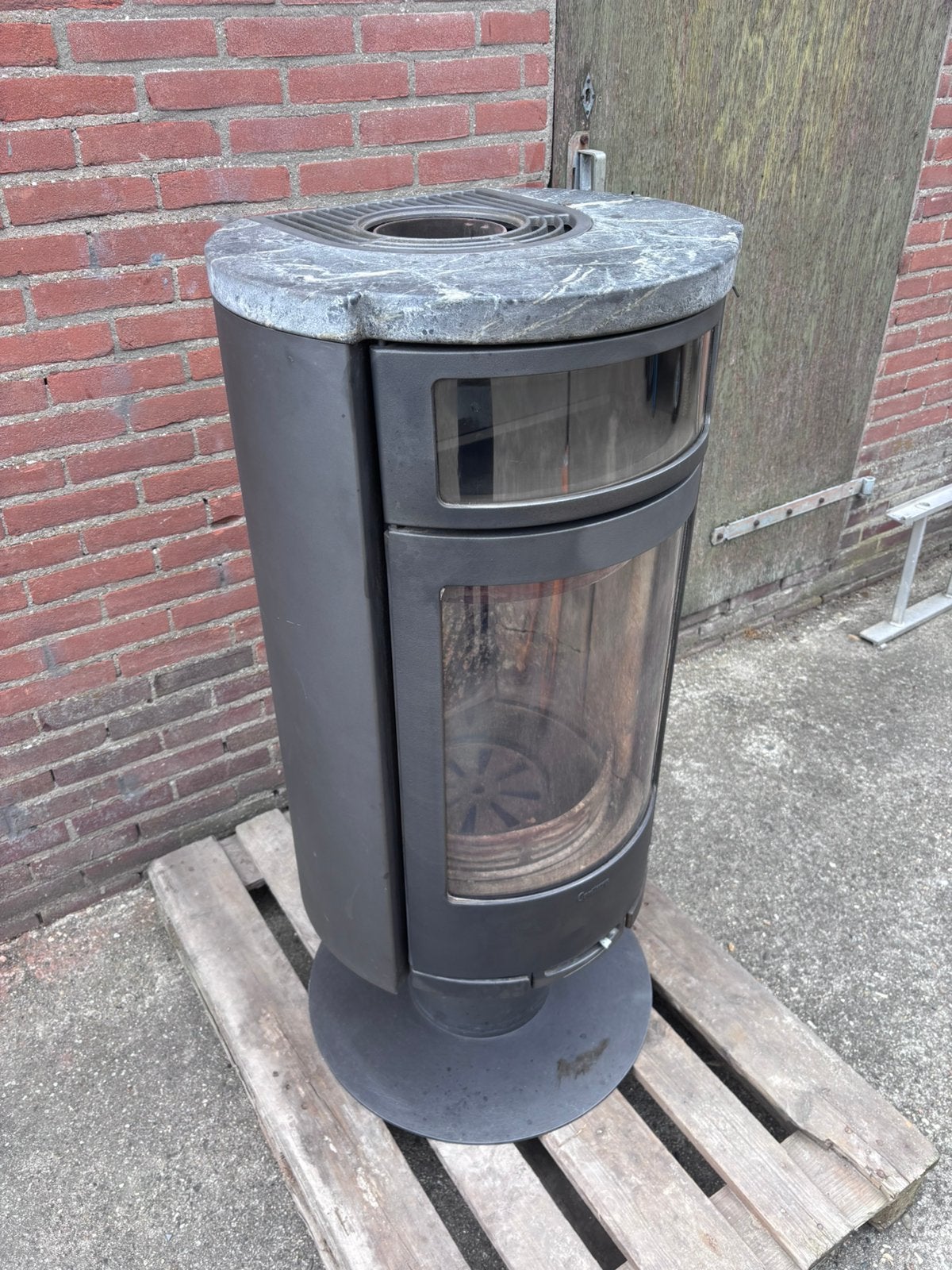 Contura speksteenkachel houtkachel terraskachel, Huis en Inrichting, Kachels, Ophalen