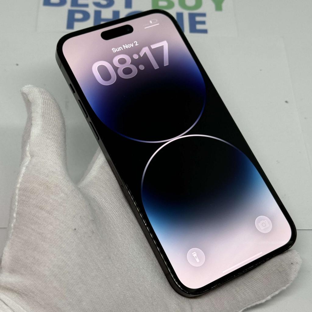 iPhone 14 Pro Max 256GB zwart /zeer net /100% batt /garantie, 256 GB, Apple, Zwart, Zonder simlock
