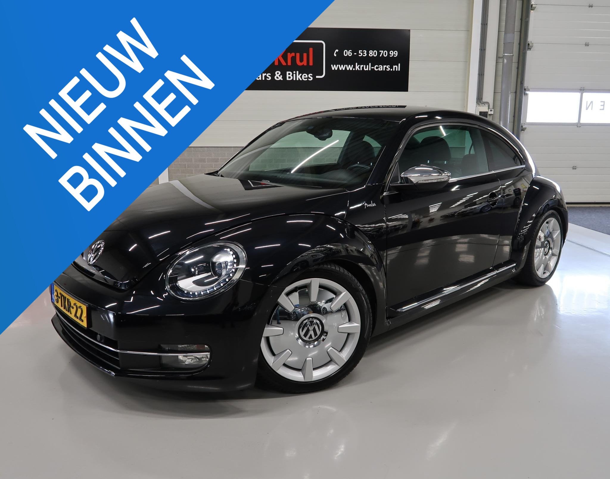 Volkswagen Beetle 1.2 TSI Fender Edition Xenon Airco-ecc Fen, Voorwielaandrijving, Euro 5, Stof, Gebruikt