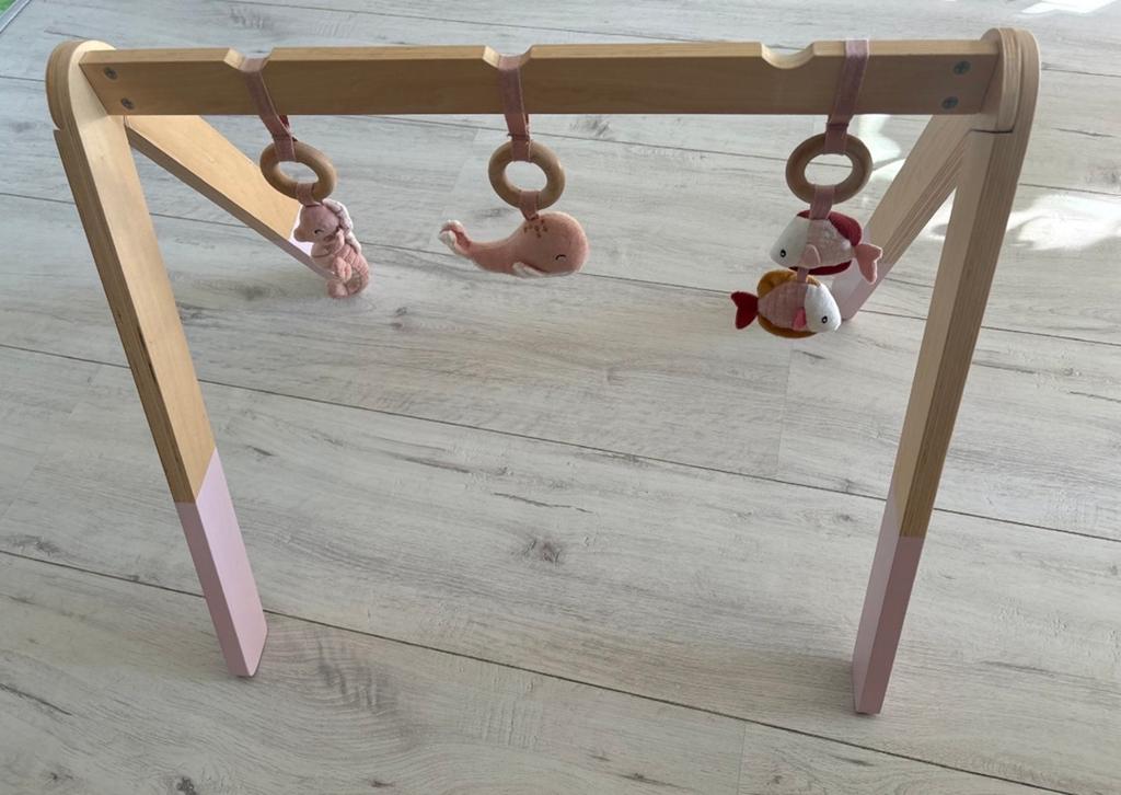 Houten Babygym Little Dutch Roze Oceaan, Kinderen en Baby's, Speelgoed | Babyspeelgoed, Ophalen, Zo goed als nieuw, Babygym