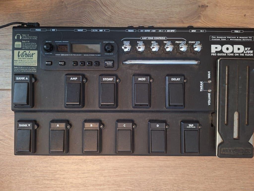 Line 6 POD XT Live Multi-effectpedaal, Muziek en Instrumenten, Effecten, Ophalen, Gebruikt, Multi-effect