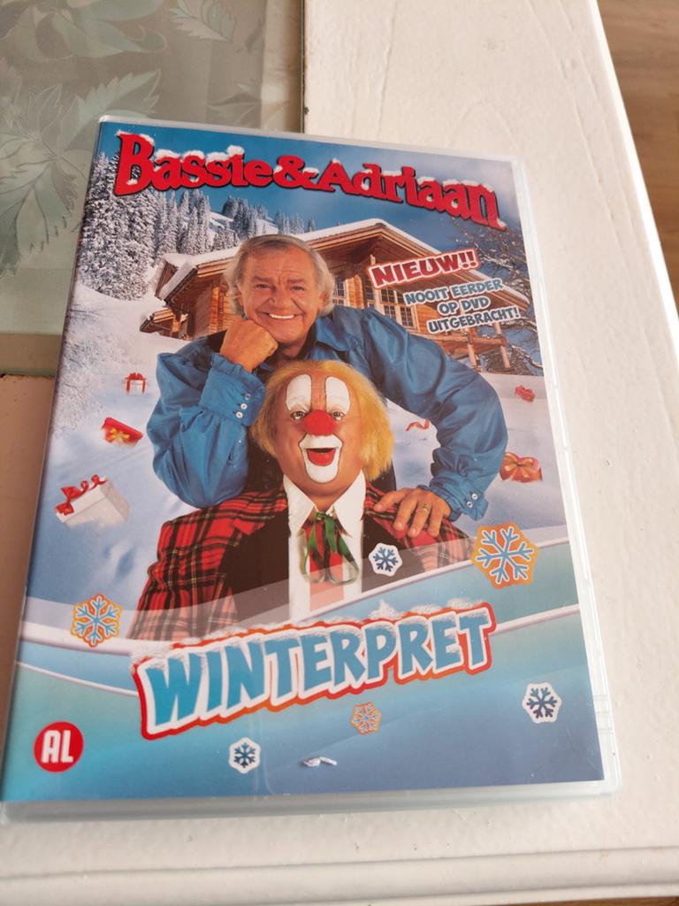 Bassie en Adriaan - Winterpret dvd., Alle leeftijden, Ophalen of Verzenden, Zo goed als nieuw, Komedie