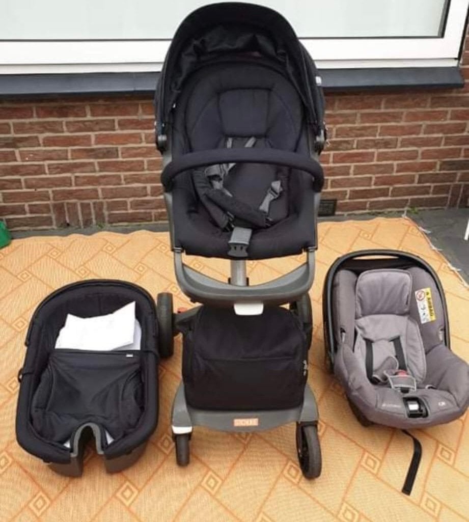 Zgan stokke kinderwagen, Ophalen, Zo goed als nieuw, Overige merken