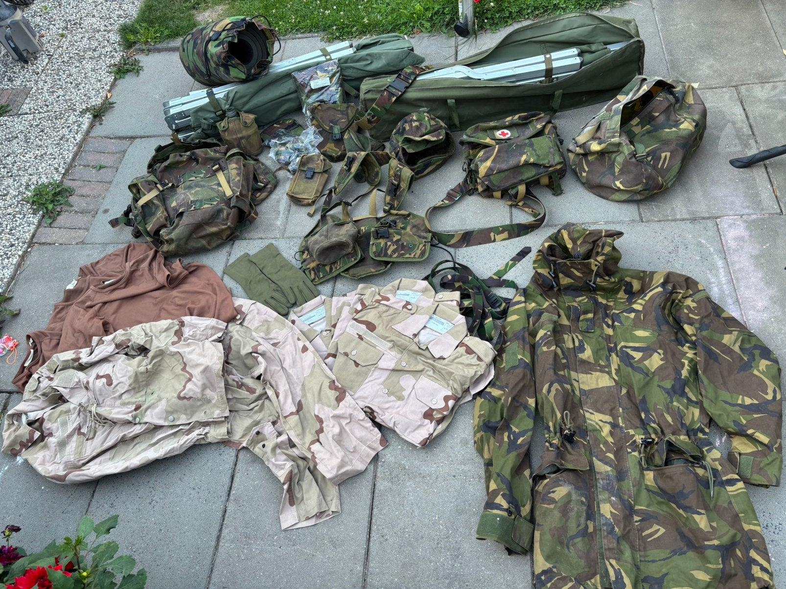 Leger spullen, Ophalen, Landmacht, Nederland, Overige typen