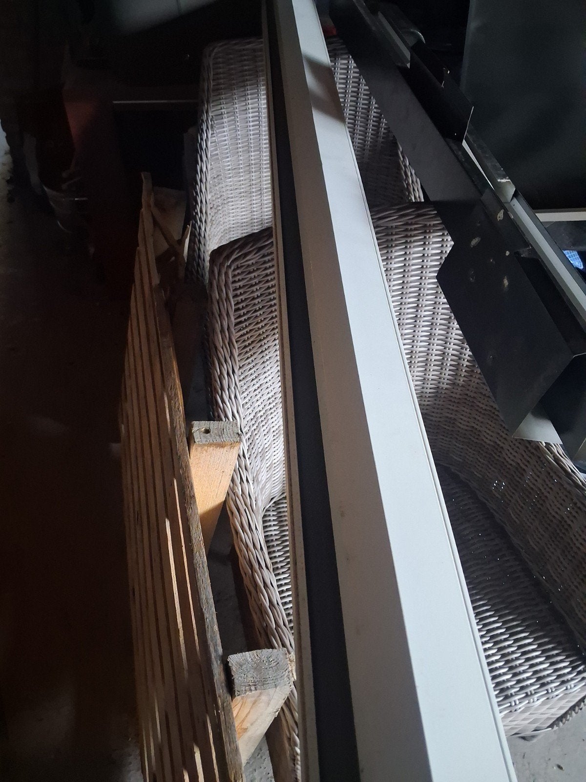 screen zonnewering  op koord, Ophalen, Gebruikt, Minder dan 250 cm, Minder dan 150 cm