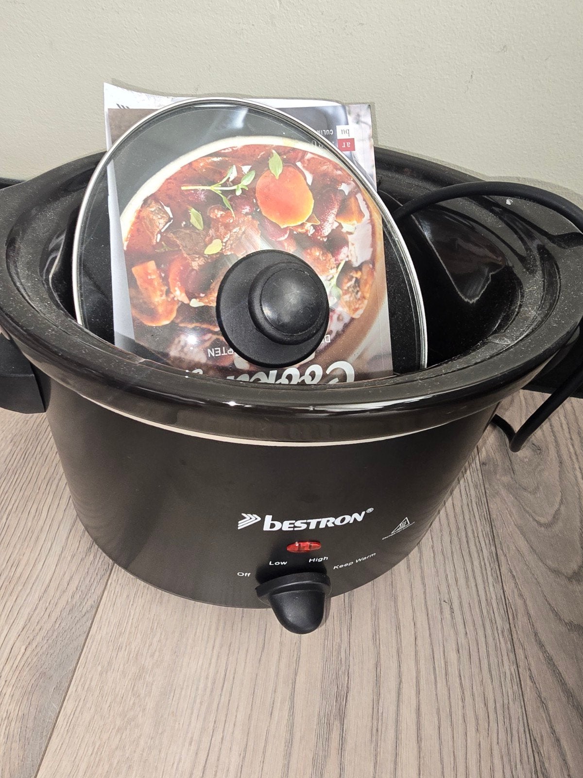 Bestron Slowcooker KSC350BL - Nooit gebruikt, Ophalen of Verzenden, Nieuw