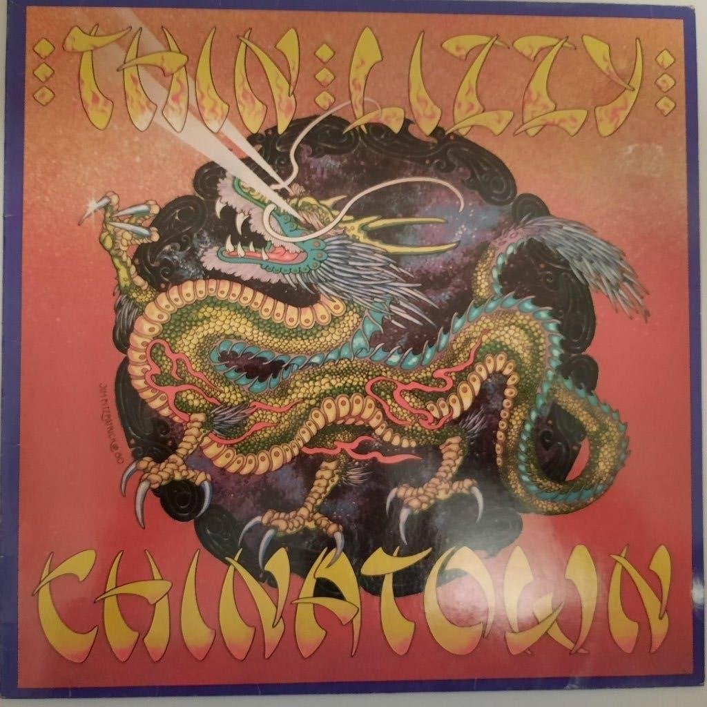 LP "Chinatown" - Thin Lizzy, Cd's en Dvd's, LP, Ophalen of Verzenden, Zo goed als nieuw, Inclusief binnenhoes