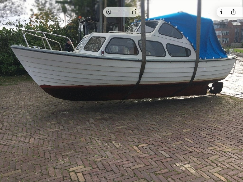 Noorse Spitsgatter sloep  Polar 22, Watersport en Boten, Ophalen, Overige merken, Gebruikt, Binnenboordmotor