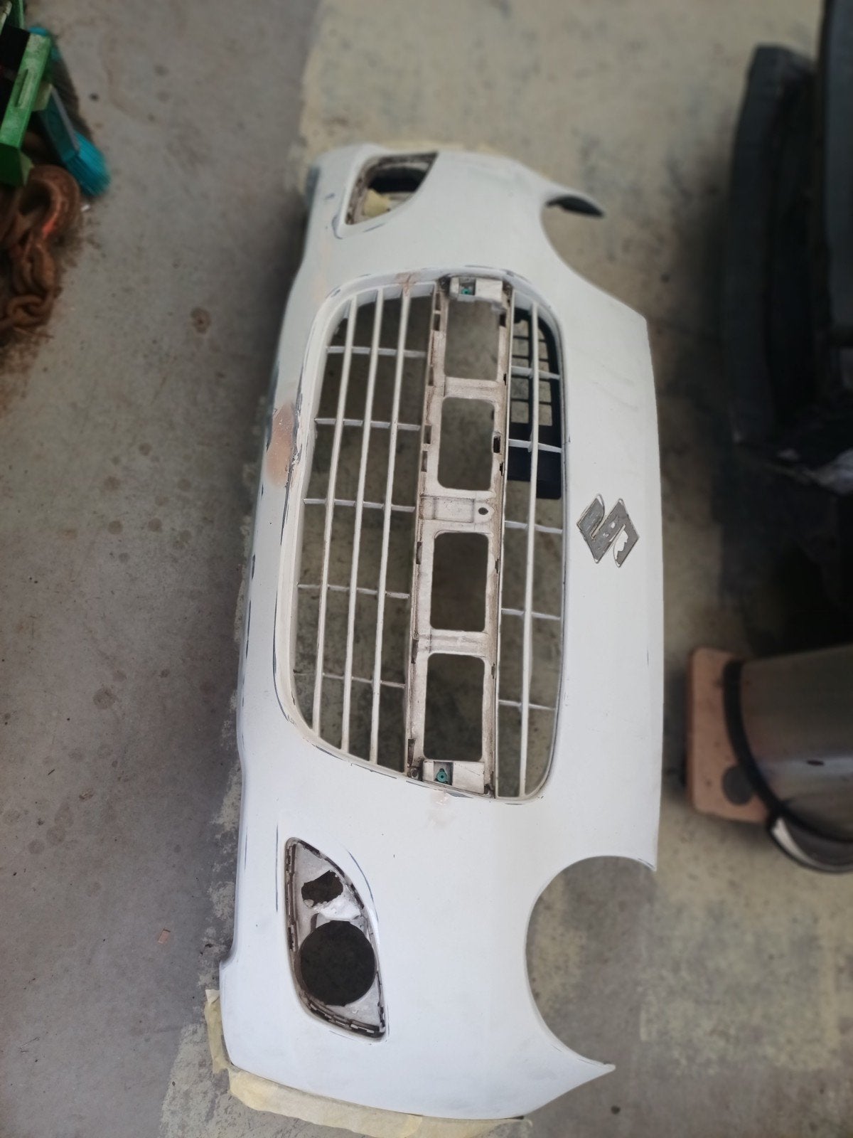 Suzuki Alto voorbumper - Klaar om gespoten te worden, Auto-onderdelen, Carrosserie en Plaatwerk, Ophalen, Voor, Suzuki, Bumper