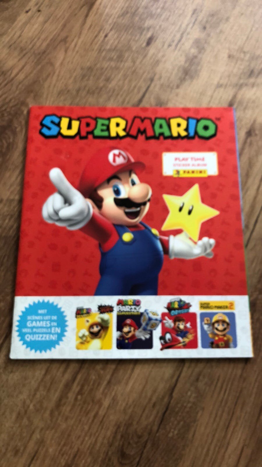 Super mario panini sticker album zeer goede staat, Hobby en Vrije tijd, Ophalen of Verzenden, Zo goed als nieuw, Sticker