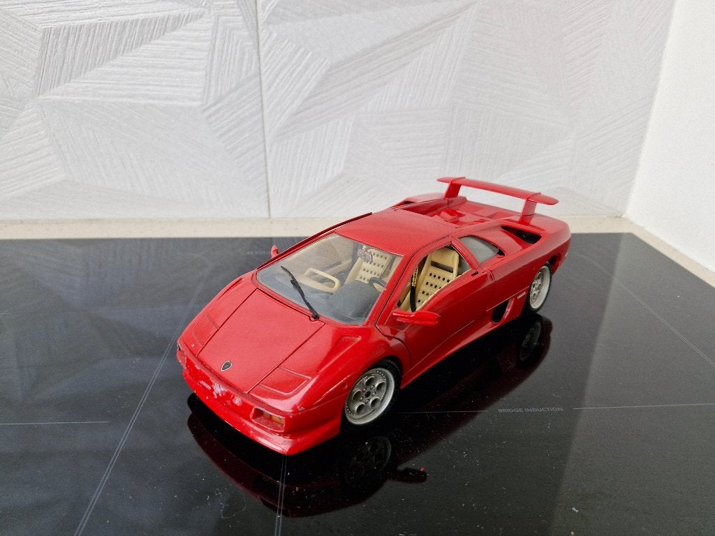 Bburago lamborghini diablo, Ophalen of Verzenden, Zo goed als nieuw, Auto, Bburago