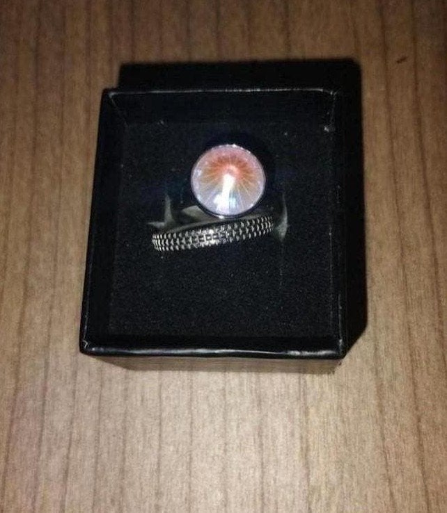 set van 2 Melano ringen 17.7, Ophalen of Verzenden, Zo goed als nieuw, 17 tot 18, Dame