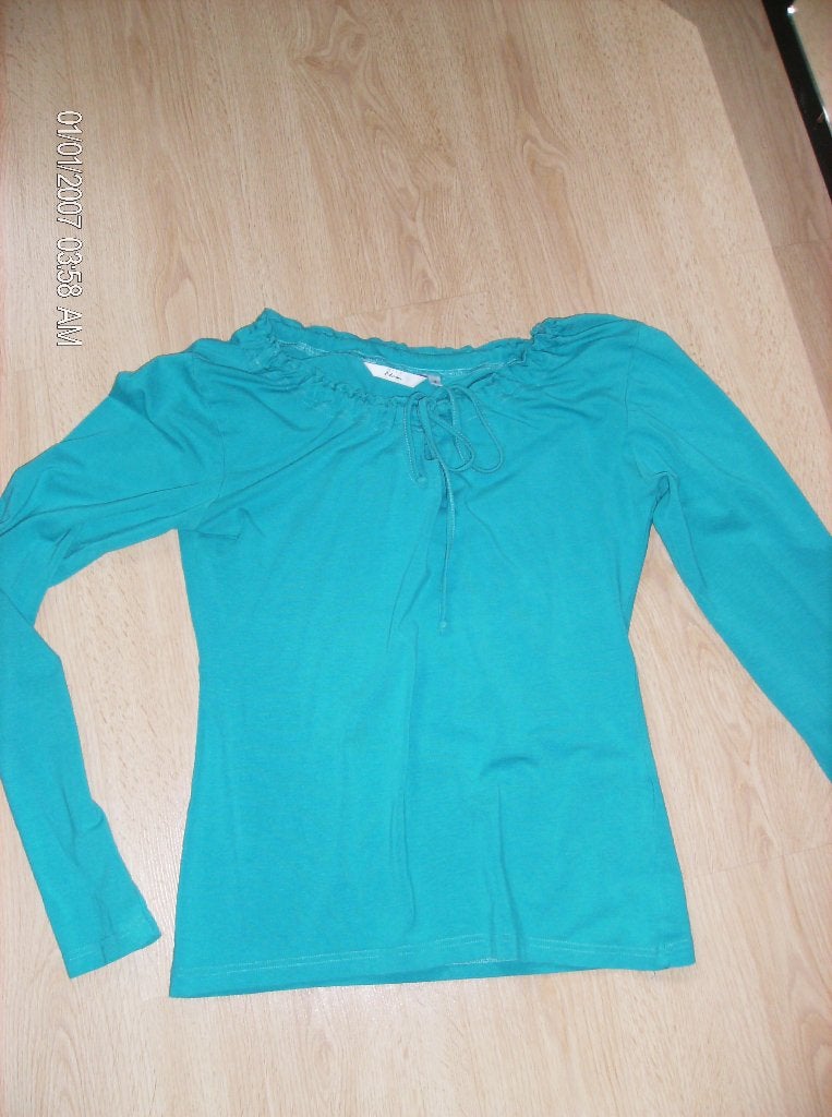 leuk groen shirt, Ophalen of Verzenden, Zo goed als nieuw, Lange mouw, Maat 36 (S)