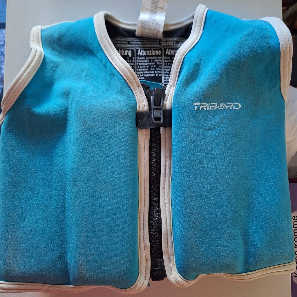 Zwemvest Tribord 4-5 jr minder dan 25 kg, Ophalen, Gebruikt, Jongen of Meisje, One size