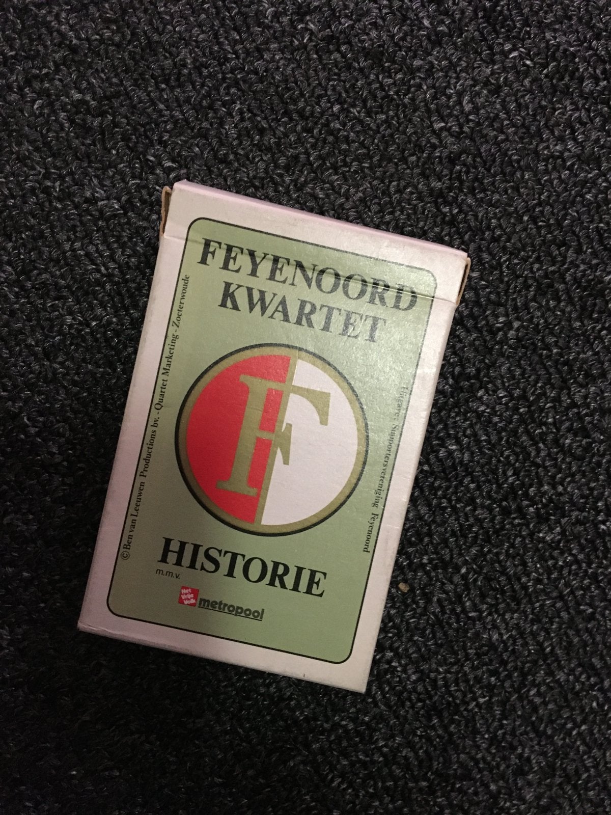 kwartet feyenoord rotterdam, Ophalen of Verzenden, Zo goed als nieuw, Sport
