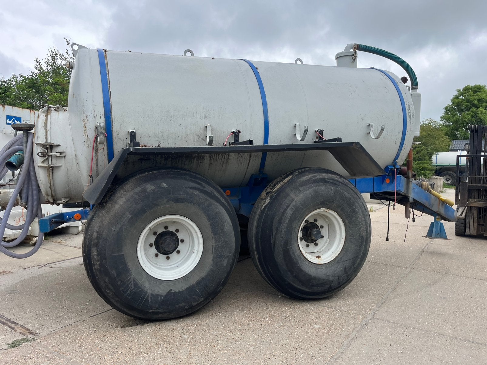 Waterwagen 8500 ltr, Ophalen, F, Gebruikt, Bestuurbaar via app