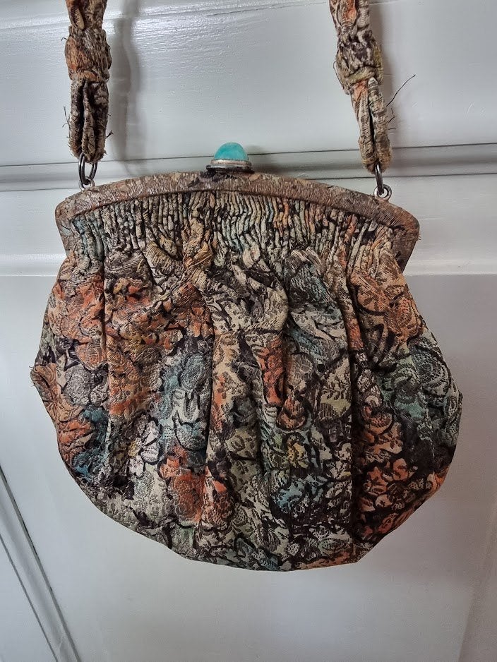 Handtasje vintage jaren '30, Antiek en Kunst, Ophalen of Verzenden