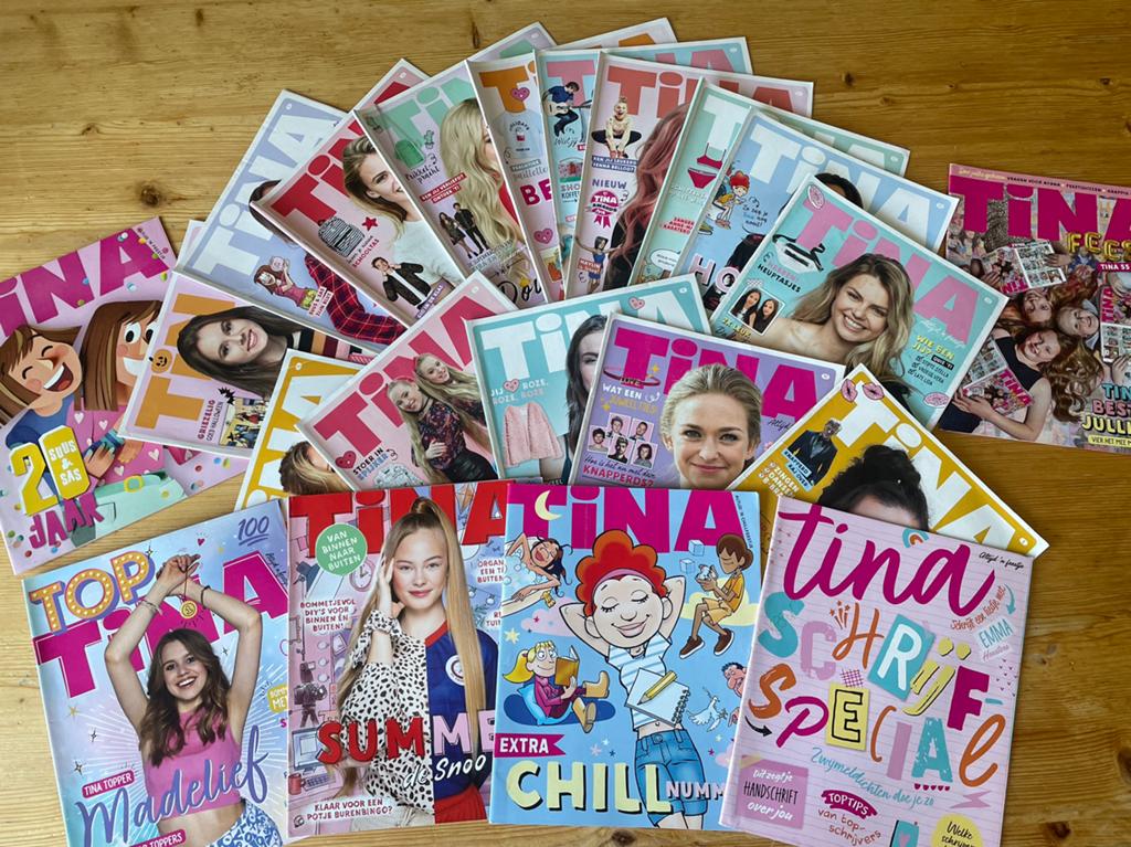 21 diverse Tina’s, Ophalen of Verzenden, Zo goed als nieuw, Overige typen