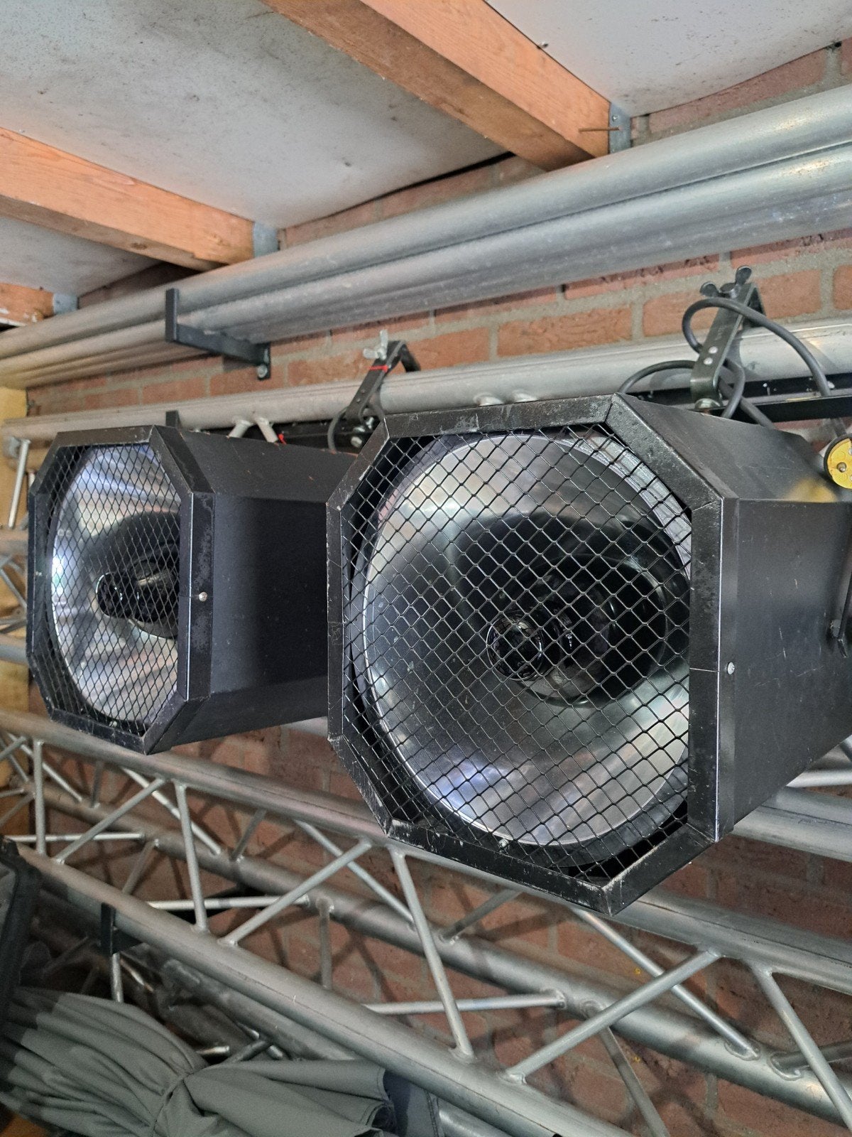 2x Blacklight +2   nieuwe Omnilux 400W reservelam, Ophalen, Nieuw