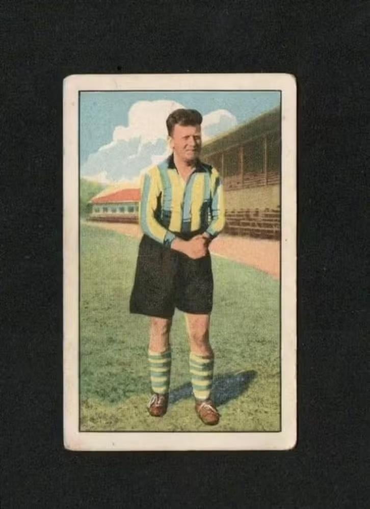 Voetbalplaatje Dalhuizen Frisia Leeuwarden (120)., Ophalen of Verzenden, Zo goed als nieuw
