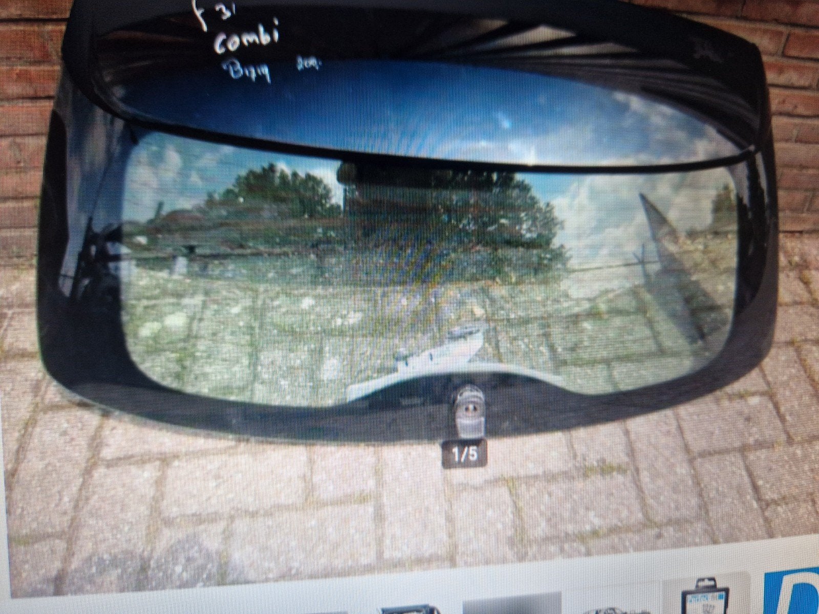 Achterraam bmw  f31, Auto-onderdelen, Ruiten en Toebehoren, Ophalen of Verzenden, BMW