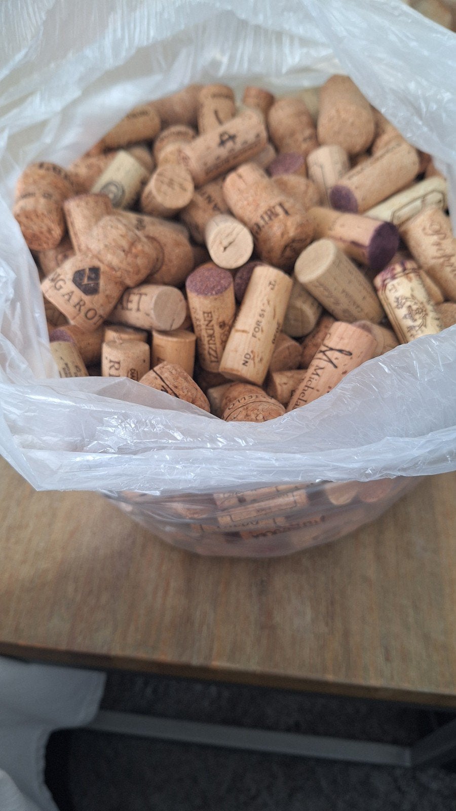 2,2 kg gebruikte kurken - Ideaal voor decoratie/knutselen, Ophalen of Verzenden, Gebruikt
