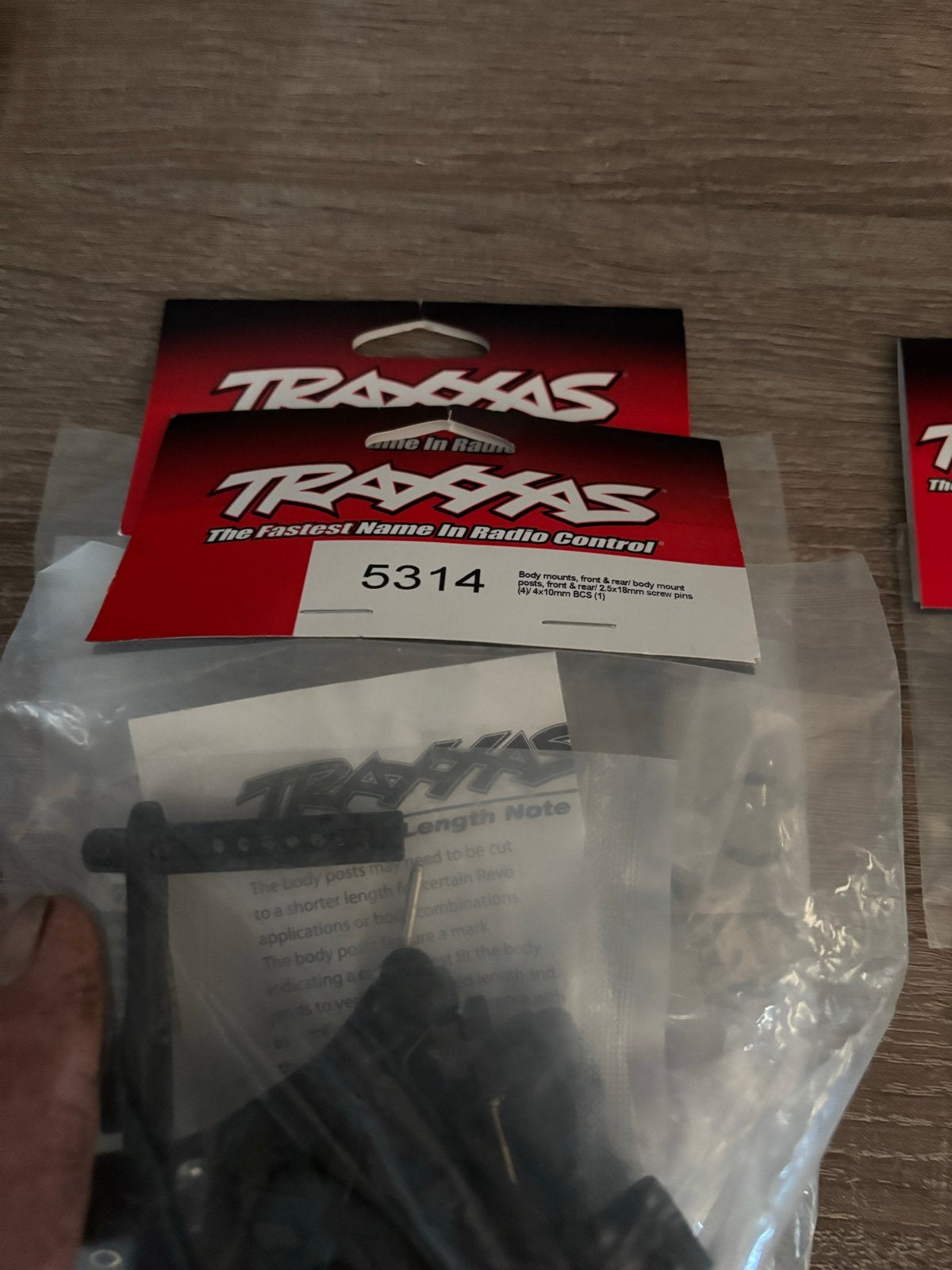 Traxxas RC Onderdelen: Body Mounts, Wing Mount, Tandwielen, Ophalen of Verzenden, Nieuw, Onderdeel