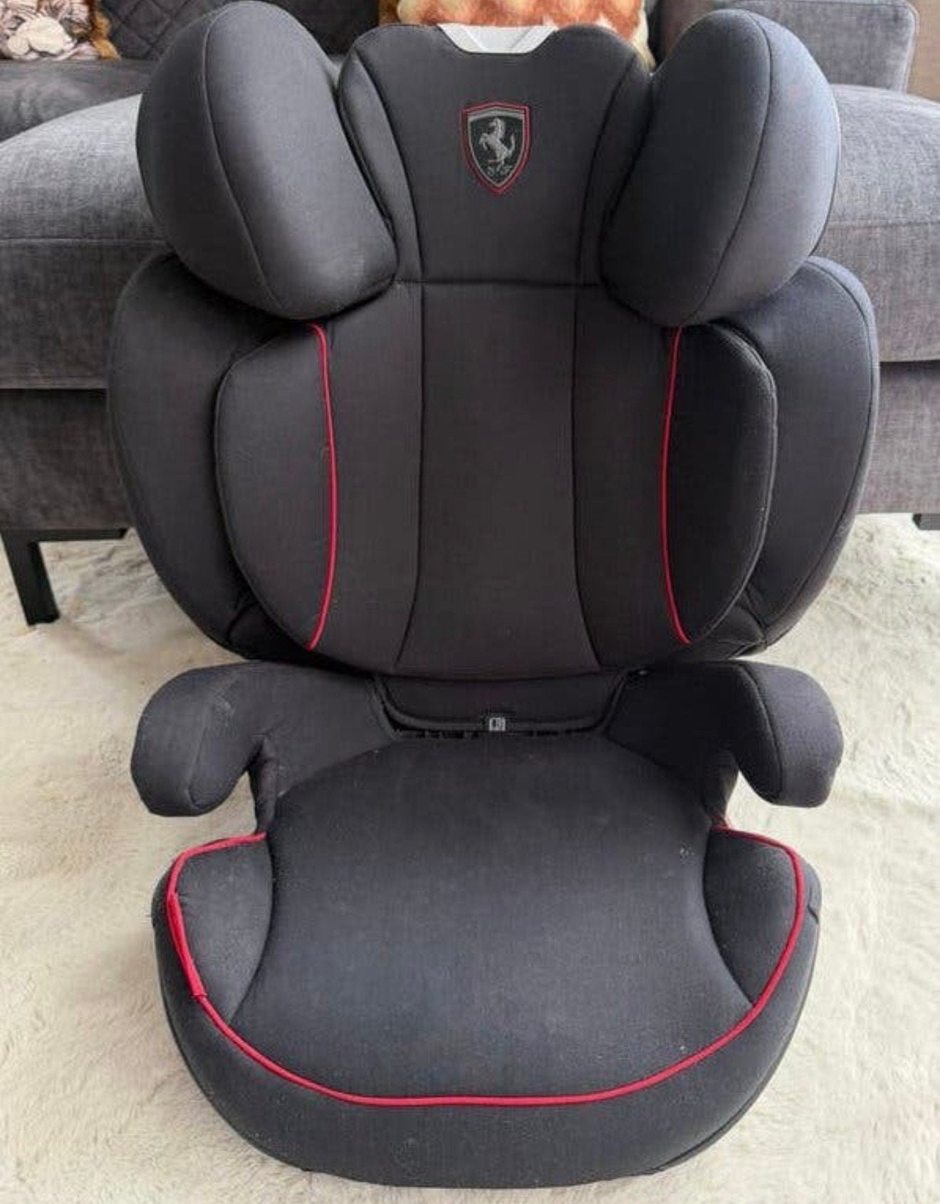 Cybex Platinum Solution Z-Fix Scuderia Ferrari Autostoel, 15 t/m 36 kg, Zo goed als nieuw, Isofix, Ophalen