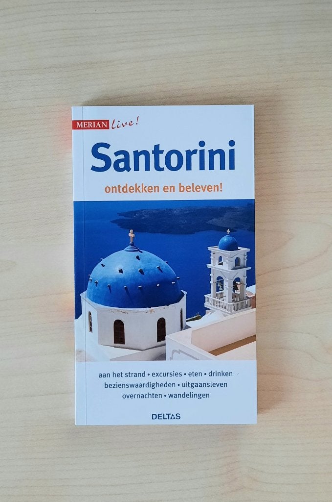NIEUW Reisgids MERIAN LIVE! – SANTORINI ontdekken en beleven, Overige merken, Europa, Nieuw, LASSE DUDDE