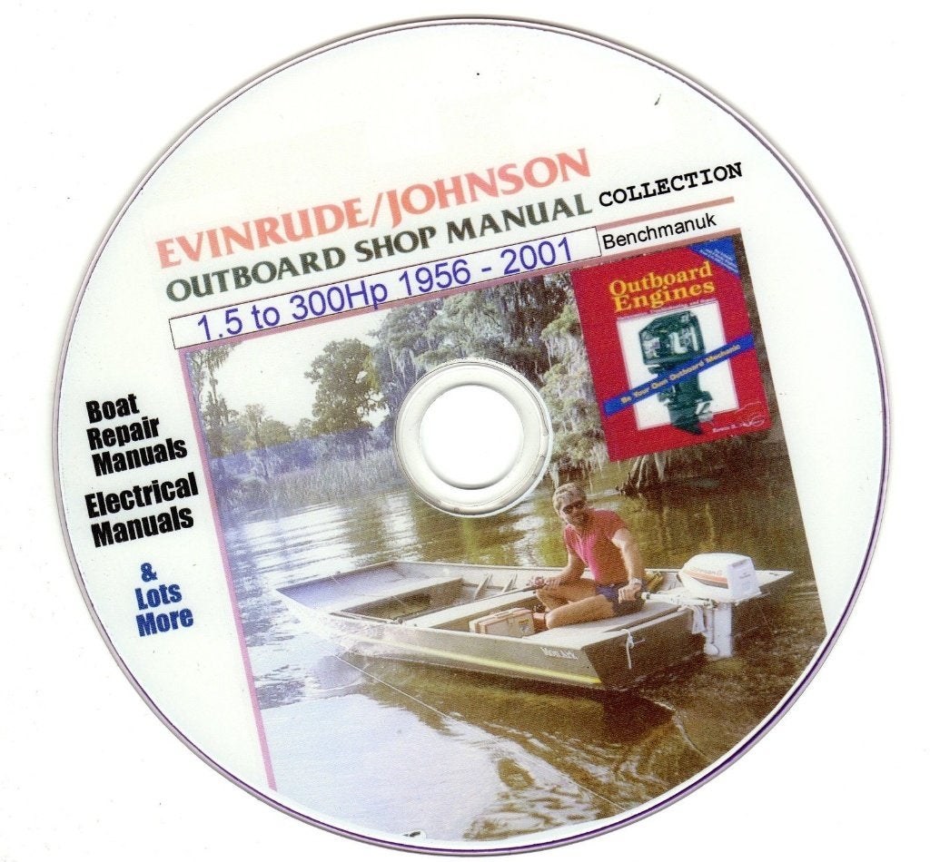 Johnson / Evinrude Service Manual enorme verzameling op DVD, Verzenden, Nieuw, Motor en Techniek