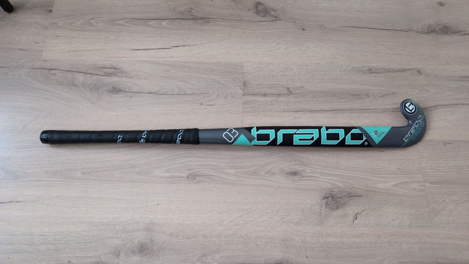 Brabo TC Three 03 Indoor Zaalhockeystick 87 cm, Ophalen of Verzenden, Gebruikt, Stick