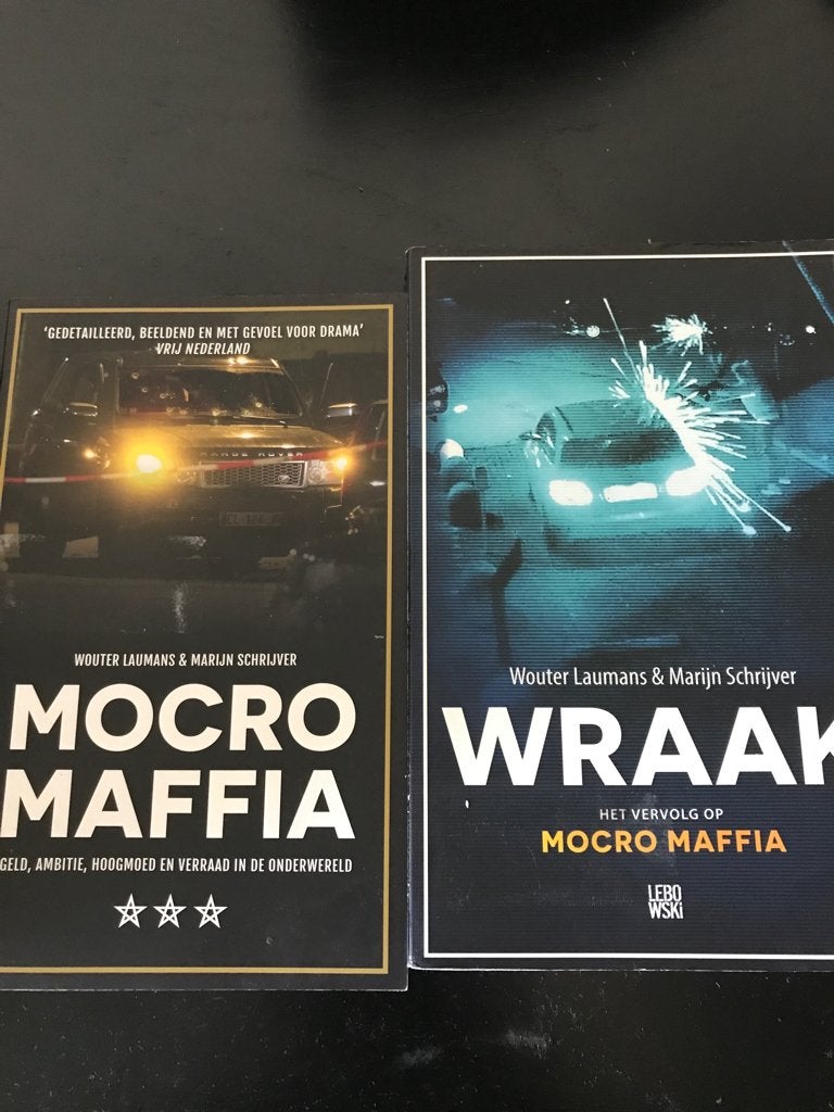 Mocro Maffia & Wraak - Wouter Laumans & Marijn Schrijver, Boeken, Tv-bewerking, Ophalen of Verzenden, Zo goed als nieuw, Wouter Laumans & Marijn Schrijver