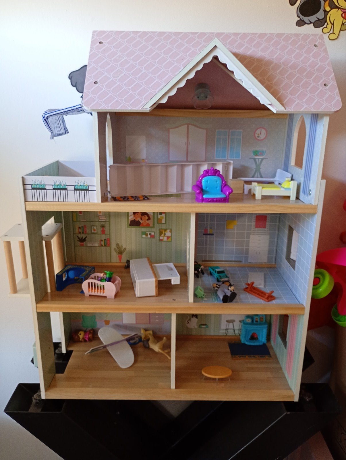 Poppenhuis, Poppen, Poppenhuis, Ophalen of Verzenden, Poppenhuis