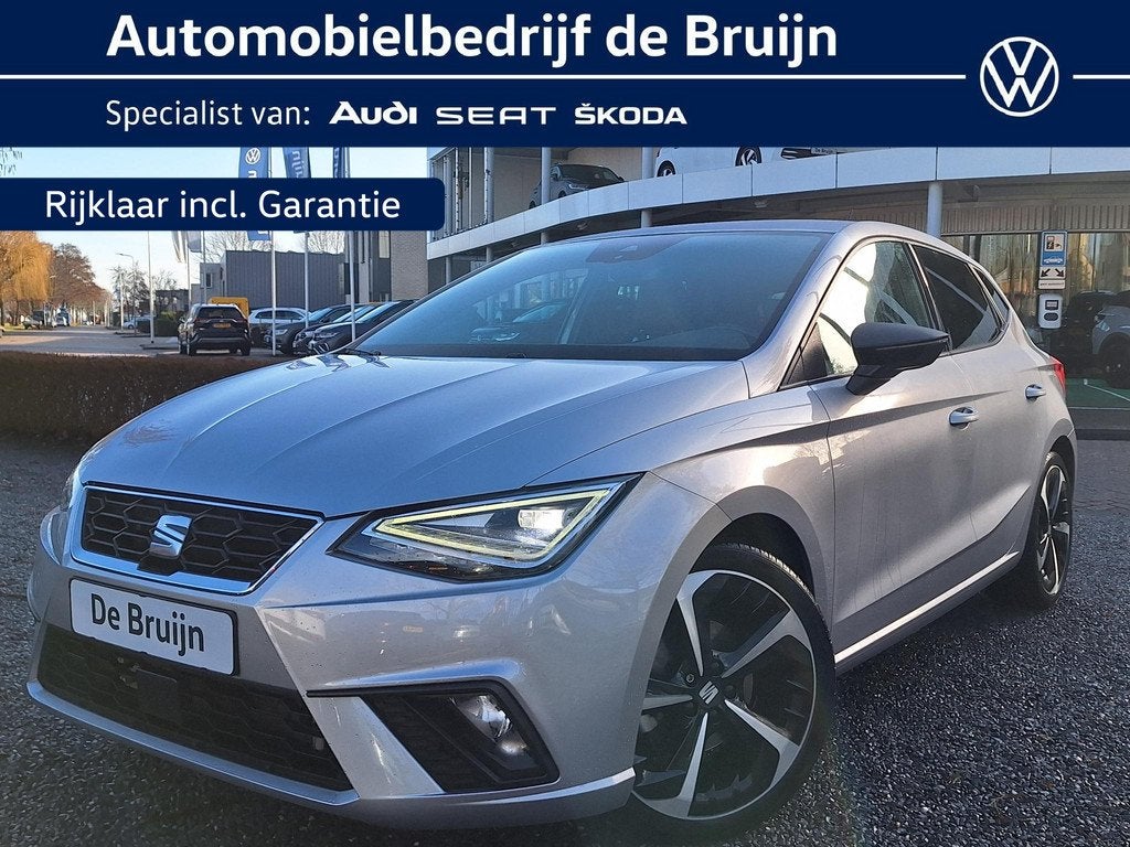 SEAT Ibiza 1.0 TSI 110pk DSG FR (Virtual,Clima,Carplay,Winte, Auto's, 12 maanden, Stof, Gebruikt, Ibiza