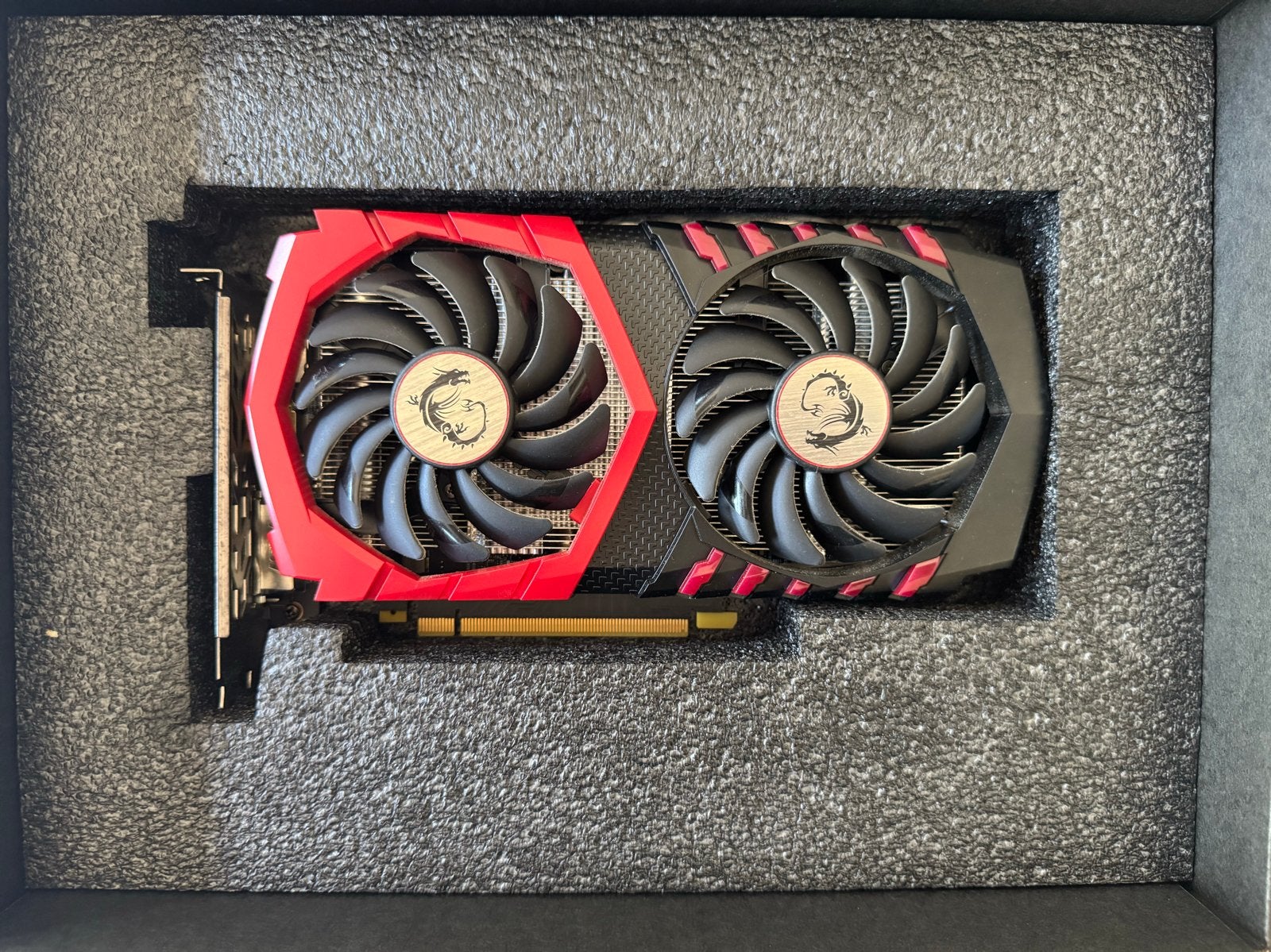 MSI GeForce GTX 1050 Ti Gaming X 4G Videokaart, PCI-Express 3, HDMI, Ophalen of Verzenden, Nvidia