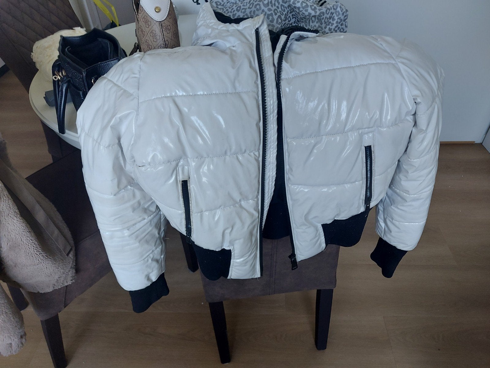 coolcat  winterjas, Kleding | Dames, Wit, Maat 42/44 (L), Ophalen of Verzenden, Coolcat