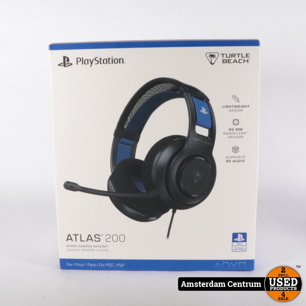 Playstation Atlas 200 Koptelefoon - Nieuw