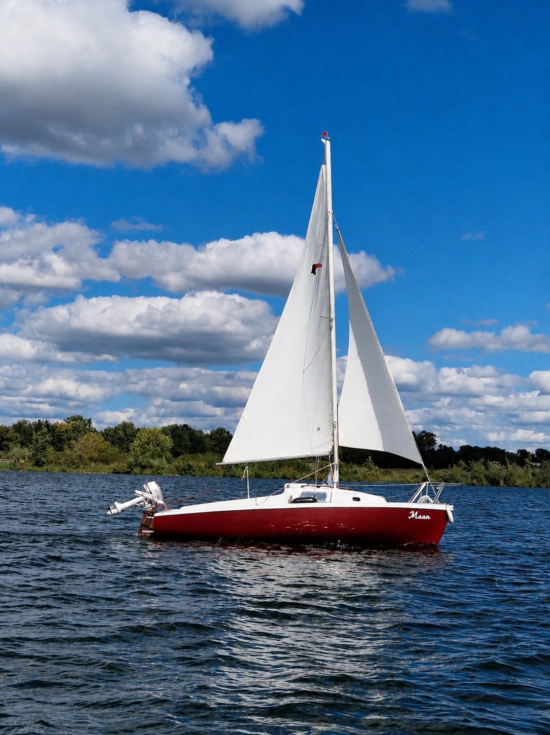 Kajuitzeilboot Tucano Plastivela, Watersport en Boten, Ophalen, Gebruikt, Grootzeil, 15 tot 30 m²