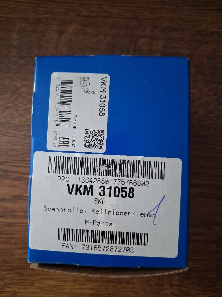 SKF Spanrol VKM 31058 nieuw in doos, Auto-onderdelen, Ophalen of Verzenden, Nieuw, Seat