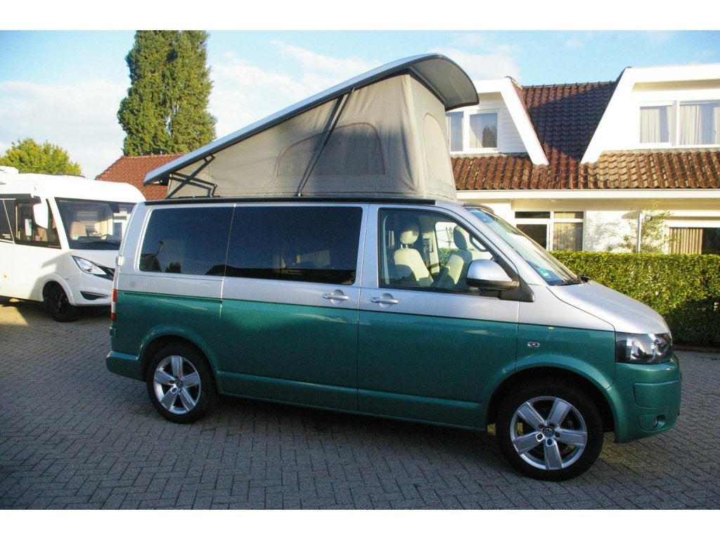 Volkswagen Transporter T5 Wegens inruil verkregen., Buscamper of Camperbus, Volkswagen, Bedrijf, Koelkast